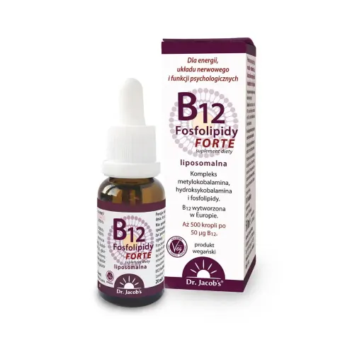 B 12 Fosfolipidy Forte 20 ml Dr Jacobs