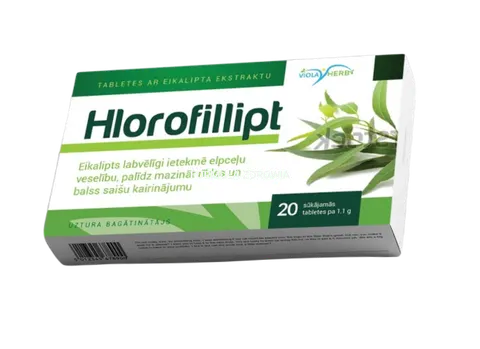 Chlorofilipt 20 tabl. Aram