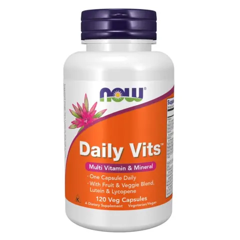 NOW FOODS Daily Vits - Witaminy i Minerały (120 kaps.)