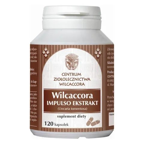 Wilcaccora Impulso Ekstrakt 120 kaps.