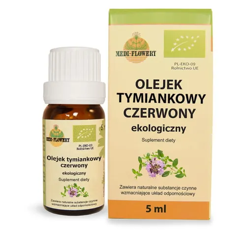 Olejek tymiankowy czerwony BIO 5 ml