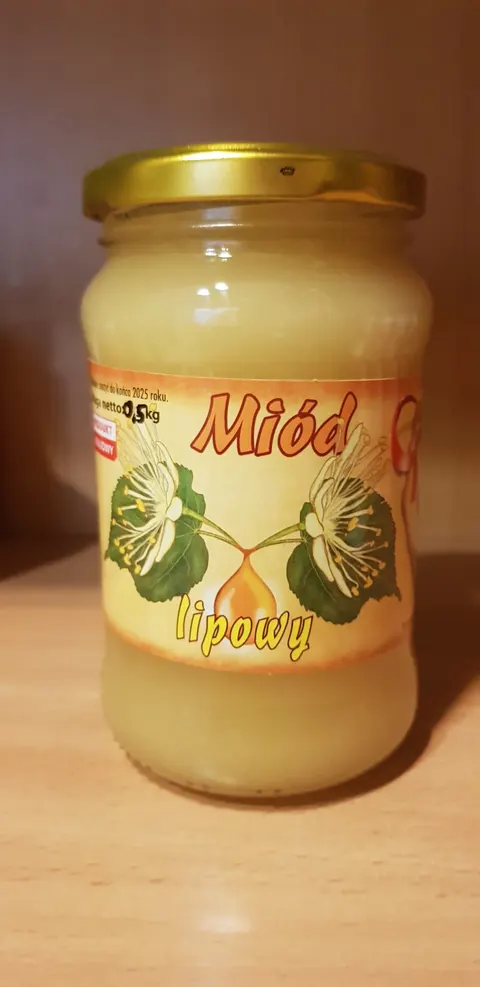 Miód lipowy 500 g Ks. Marciniak