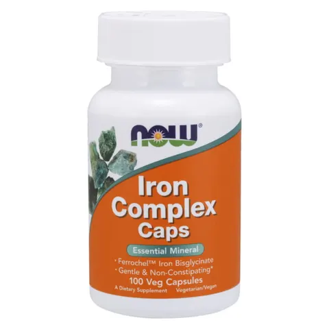 Iron Complex Caps 100 kaps. (Now Foods)
