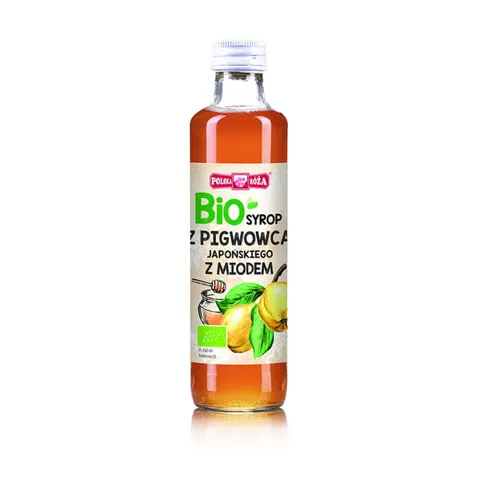 SYROP Z PIGWOWCA Z MIODEM BIO 250 ml - POLSKA RÓŻA