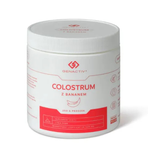 Genactiv Colostrum z bananem 200 g