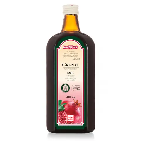 Granat sok 100% bez cukru Polska Róża.