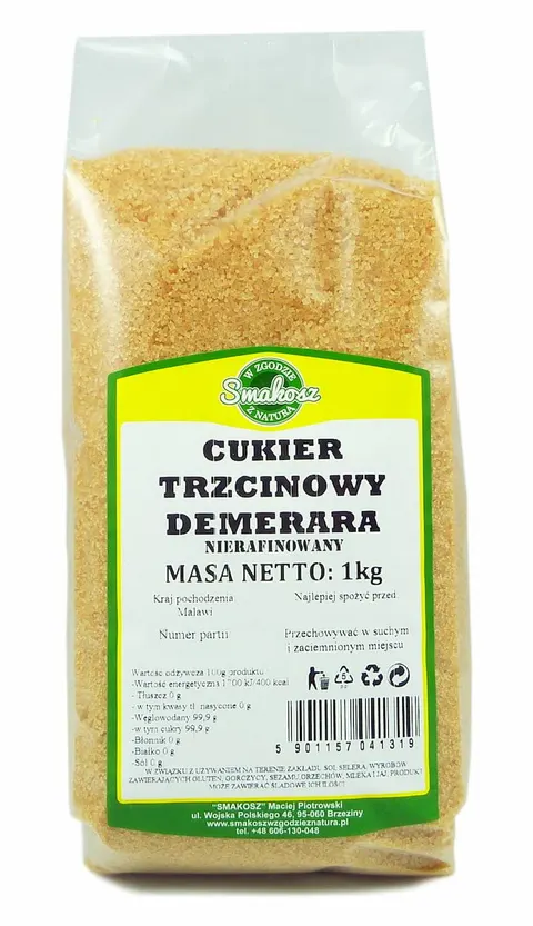 S-Cukier Trzcinowy 1 kg