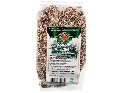 Porost islandzki 100 g Natura Wita.