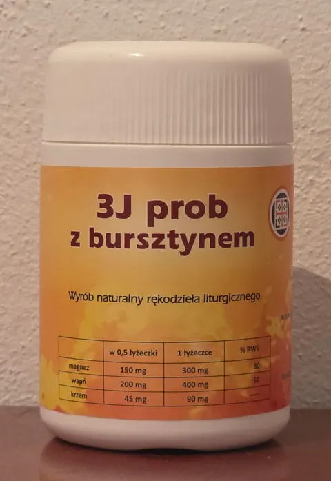 3J prob z bursztynem (ProBioMinerał) S-PROBIO