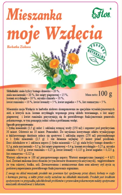 Mieszanka moje Wzdęcia 100g FLOS