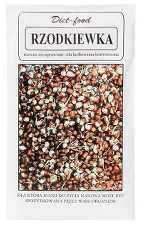 Rzodkiewka Nasiona do Kiełkowania 80 g - Diet Food
