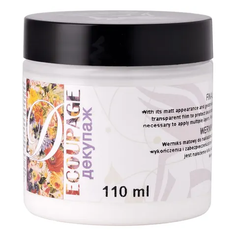 Werniks wodny matowy do decoupage Renesans 110 ml