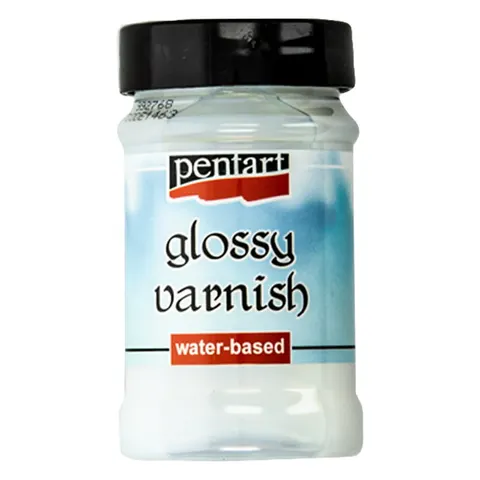 Lakier werniks wodny do decoupage błyszczący Pentart Glossy Varnish 100 ml