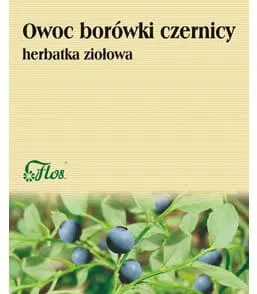Borówka czernica owoc 50 g Flos.