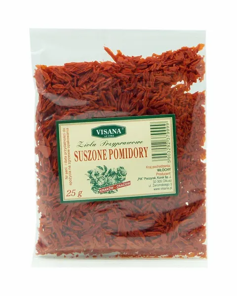 Suszone pomidory 25 g VISANA.