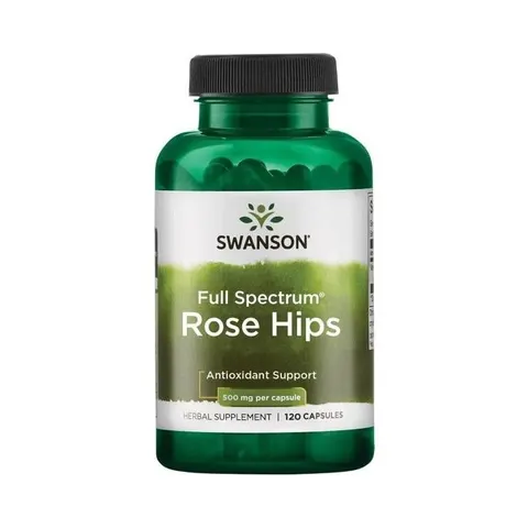 Rose Hips - Dzika Róża 500 mg 120 kaps. (Swanson)