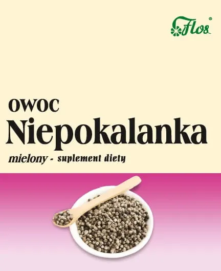 Niepokalanek owoc mielony 100 g Flos