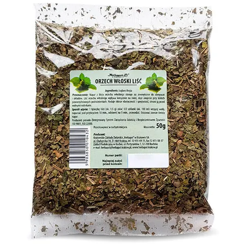 Orzech włoski liść 50 g Kraków