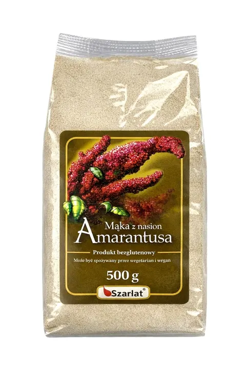 Mąka z nasion Amarantusa 500g Szarłat