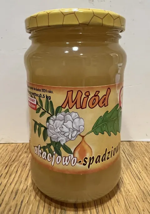 Miód akacjowo-spadziowy (500 g Marciniak)