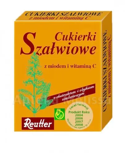 Reutter cukierki szałwiowe 50 g