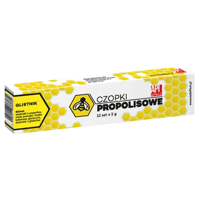 Czopki propolis+glistnik 2g x12 szt
