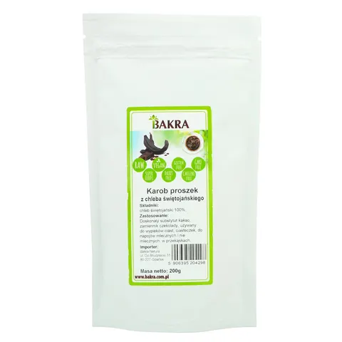 Karob proszek z Chleba Świętojańskiego 200g (Bakra)