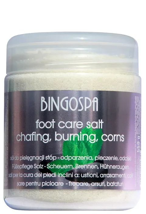 BingoSPA Sól do stóp odparzenia, pieczenie 550g
