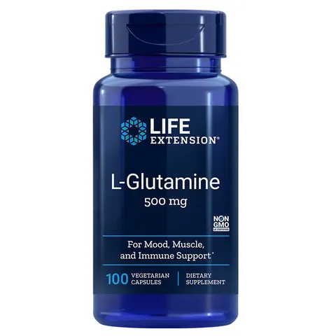 LIFE EXTENSION L-Glutamine (100 kaps.)