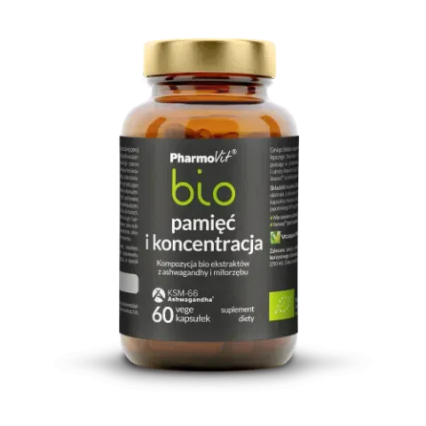 Pamięć i koncentracja bio 60 kaps (Pharmovit)