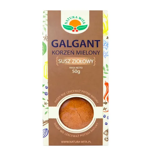 NATURA-WITA Galgant korzeń mielony 50g