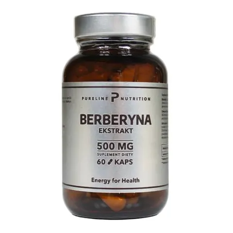 Berberyna ekstrakt 500 mg Pure Nutrition
