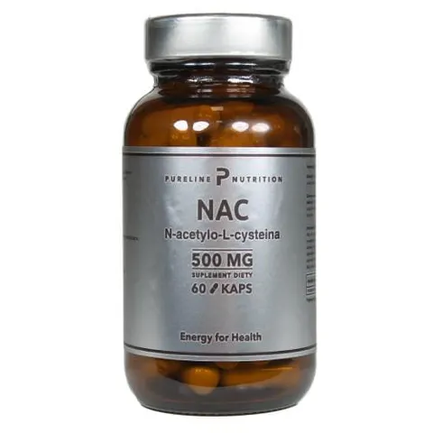 NAC 500 mg 60 kaps Pure Nutrition