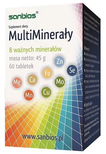 MultiMinerały 60 tabl. Sanbios