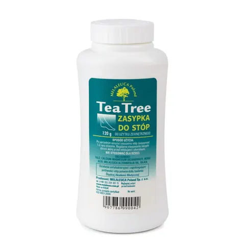 Tea Tree zasypka do stóp 120 g Melaleuca