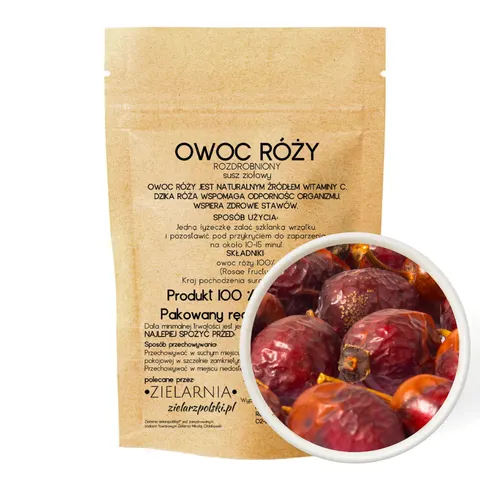 Róża owoc 50g zielarzpolski.
