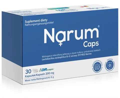 Narum Caps W TRAKCIE i PO ANTYBIOTYKOTERAPII