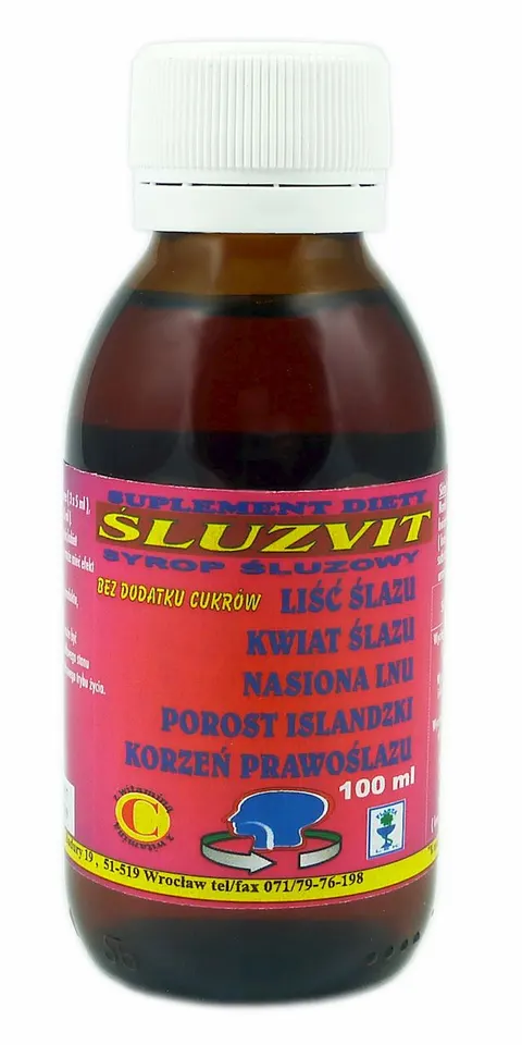 Śluzvit syrop b/cukru 100 ml