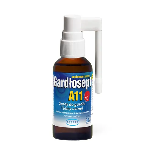 ASEPTA Gardłosept A11 30ml spray