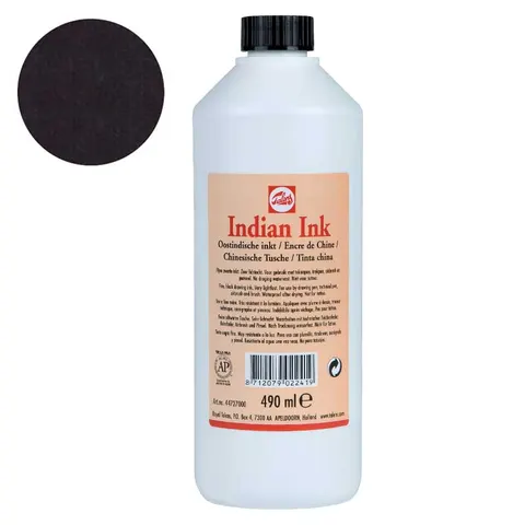 Tusz rysunkowy Indian Ink Royal Talens 490 ml czarny