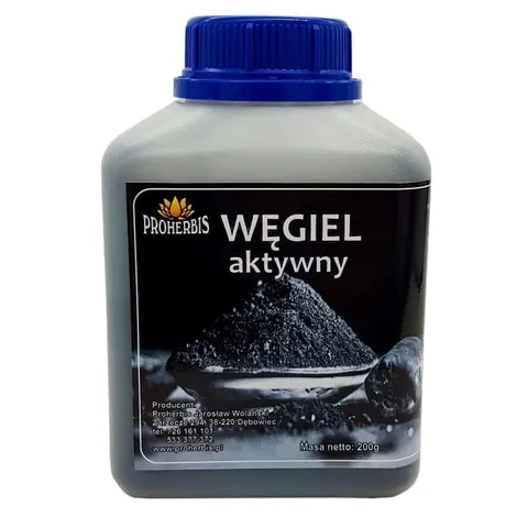 Węgiel aktywny 200 g Proherbis