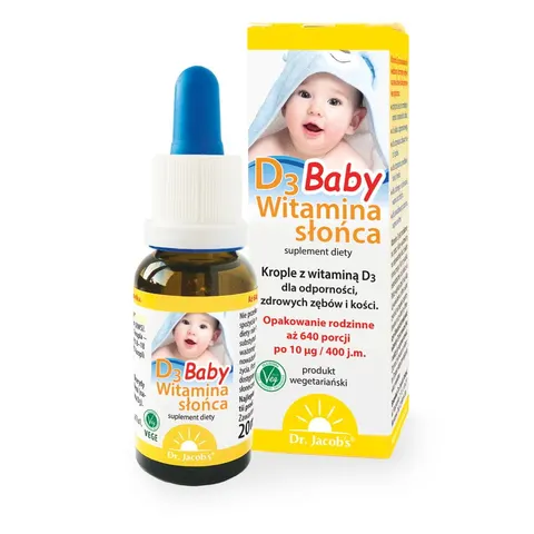 Witamina słońca D3 BABY 20 ml