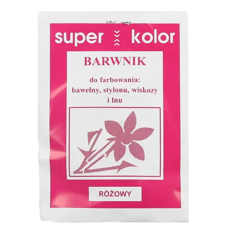 Barwnik do tkanin - różowy