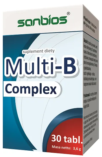 Multi-B Complex 30 tabl. Sanbios