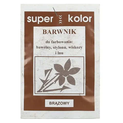 Barwnik do tkanin - brązowy
