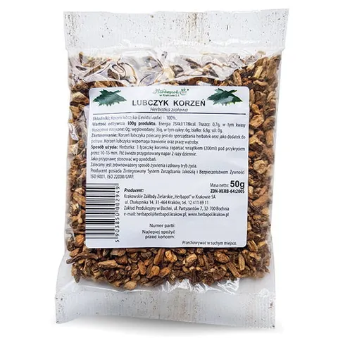 Lubczyk korzeń 50 g Kraków.