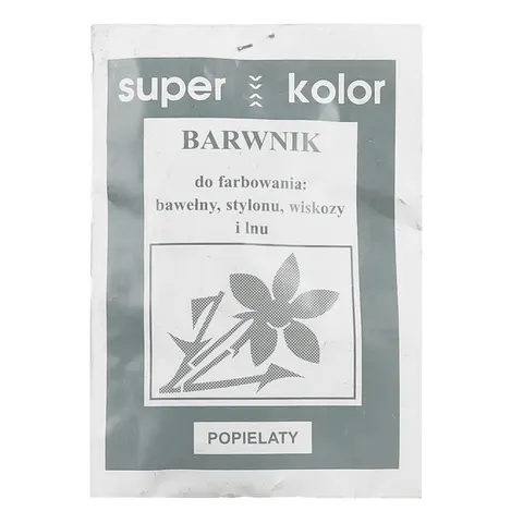 Barwnik do tkanin - popielaty