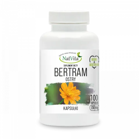 Bertram korzeń 100 kaps 350 mg NatVita