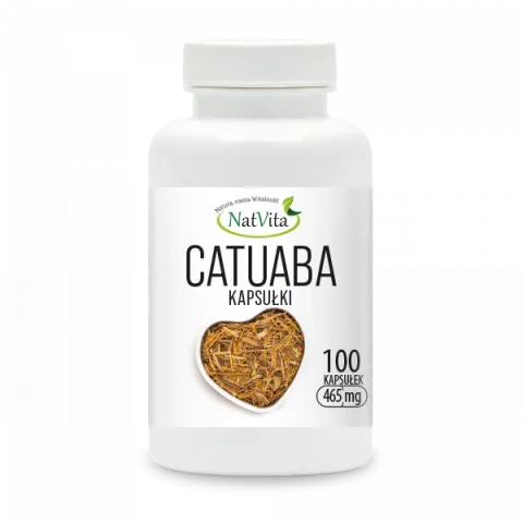 Catuaba 100 kaps 465 mg NatVita
