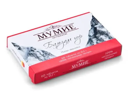 Mumio Ałtajskie "Balsam Gór"60 tab 0,2 g